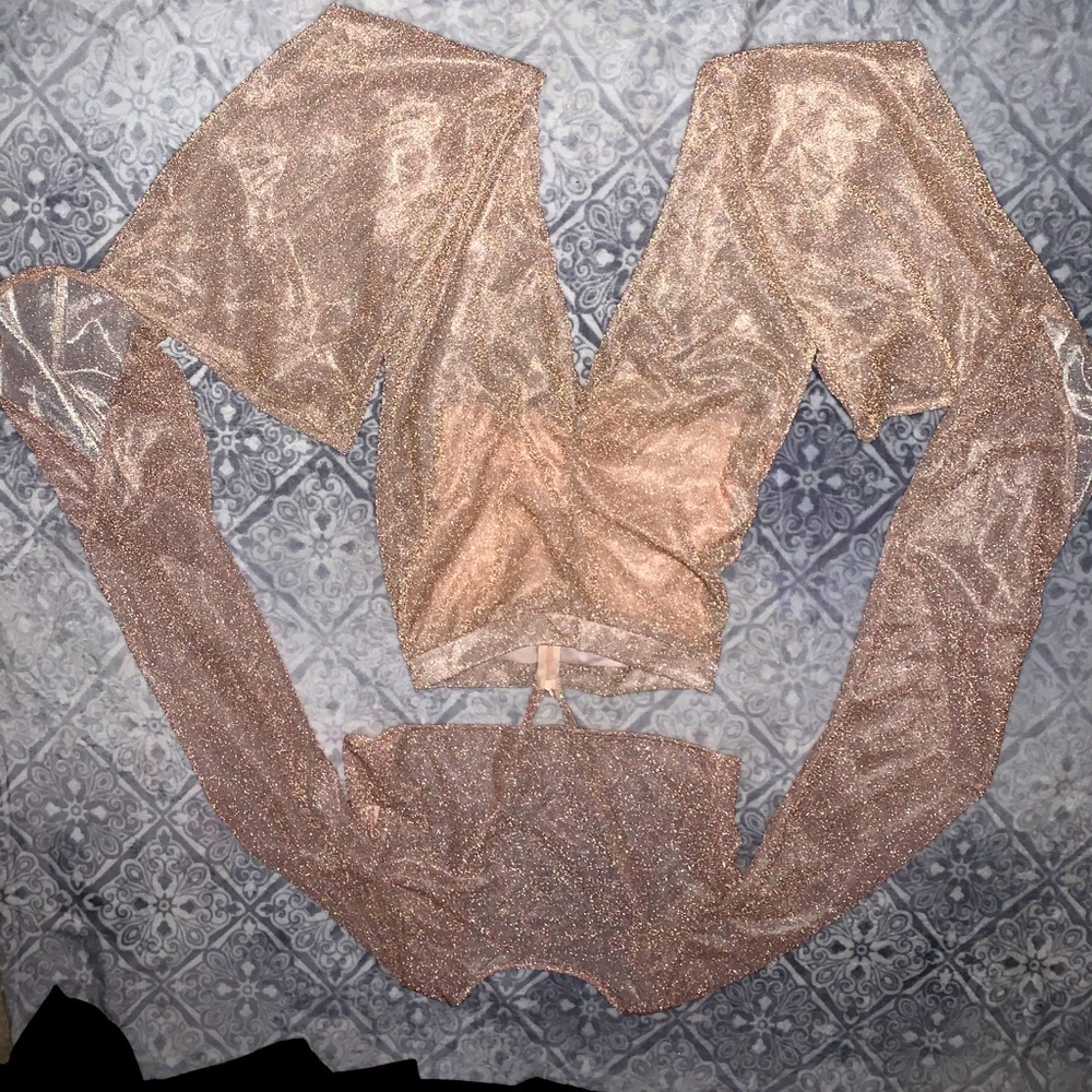 Sheer Sparkly Bodysuit